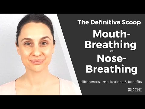 Mouth-Breathing vs Nose-Breathing: Differences, Implications & Benefits