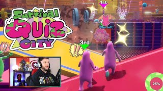 IM COMING TO WIN! | Battle Royale Race Game - Survival Quiz City | PC Gameplay