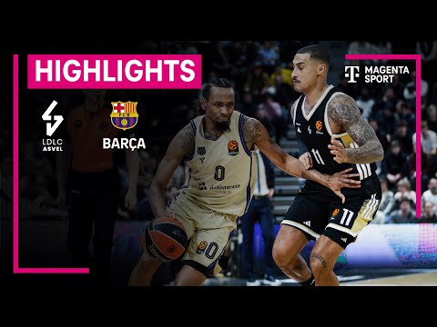 ASVEL Villeurbanne - FC Barcelona | EuroLeague | MAGENTA SPORT