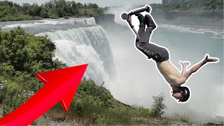 SCOOTER TRICKS AT NIAGARA FALLS | GnarTV