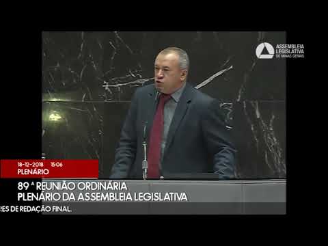 Agora deputado federal, Paulo Guedes se despede da tribuna na ALMG