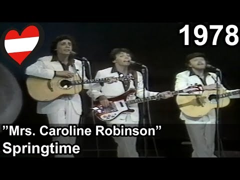 Eurovision 1978 – Austria – Springtime – Mrs. Caroline Robinson