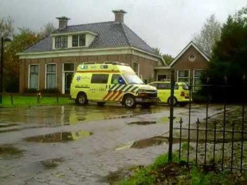 A1 Compilatie Ambulances uit Fryslân