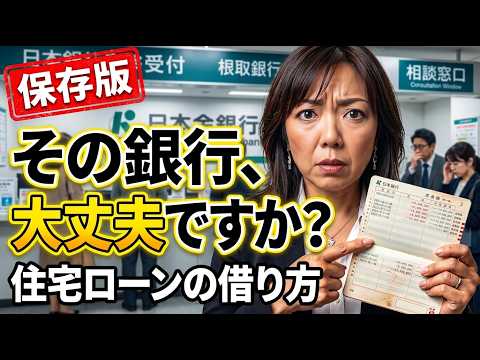 銀行選び、失敗してませんか？住宅ローンの借り方