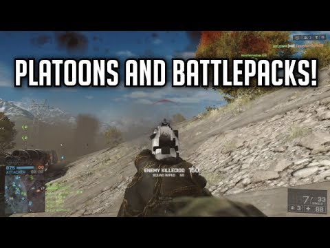 Battlefield 4 Platoons - Also Opening A TON Of BF4 Battlepacks