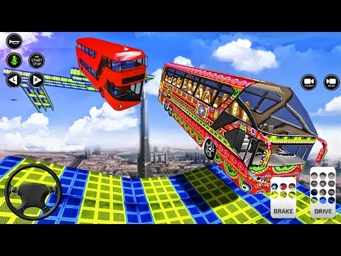 Impossible Bus Tracks Driving Simulator 3D - Best Android Gameplay