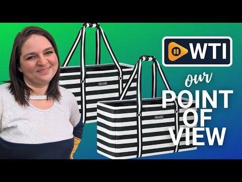 Stand Up Extra Large Utility Tote Bag 2-Pack - WTI product video review