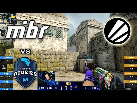 MIBR vs Movistar Riders - HIGHLIGHTS | IEM Cologne 2022 Play-In | CSGO