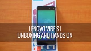 Lenovo Vibe S1 (Midnight Blue) - відео 3