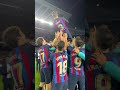 Gerard Piqué tribute on last day at Spotify Camp Nou