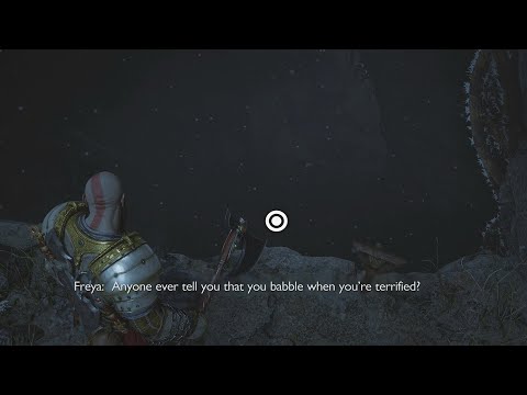Freya Tells Mimir He Babbles When He's Scared - God Of War: Ragnarök