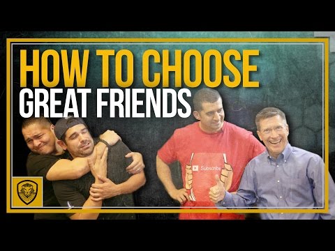 Wie man gute Freunde findet
