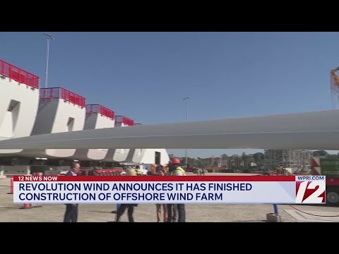 Revolution Wind installs final turbine at wind farm