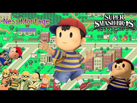 NESS LOVES TO SMASH | Ness Montage (Super Smash Bros Ultimate)