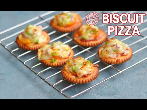 Monaco Pizza Biscuit recipe | Pizza biscuit | Cracker pizza