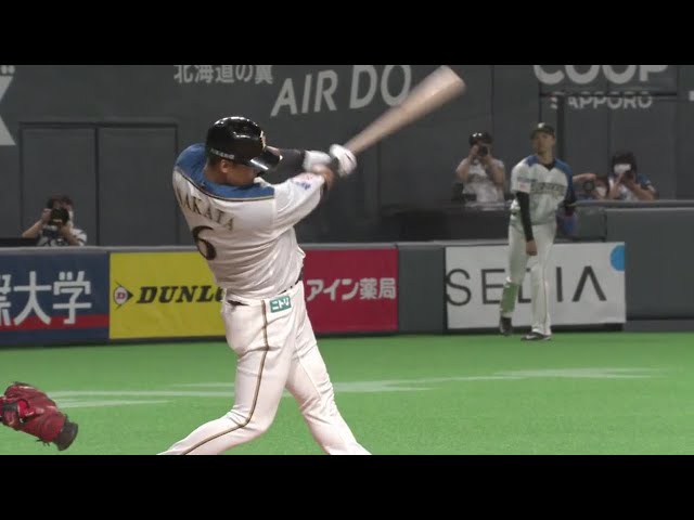 【3回裏】ファイターズ・中田 リーグトップタイの第11号2ランホームランを放ち先制!! 2020/7/28 F-B