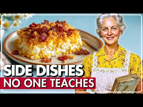 30 Forgotten Side Dishes You Could Only Find in Old Cookbooks!