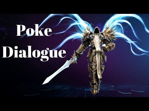 Tyrael Poke Dialogue | All Quotes | Heroes of the Storm