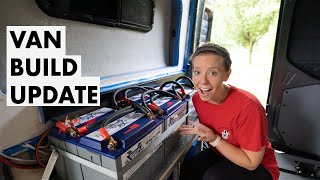 Our Van Conversion has ELECTRIC and AIR CONDITIONING!