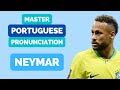 Portuguese vs Spanish pronunciation // with Neymar
