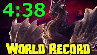 [MHWI] 四人火事重弩，黑龍4分38秒