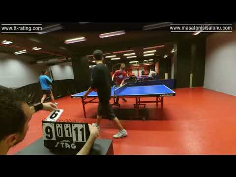 170.TT-Rating Turnuvası - Masa Tenisi - Table Tennis - Match
