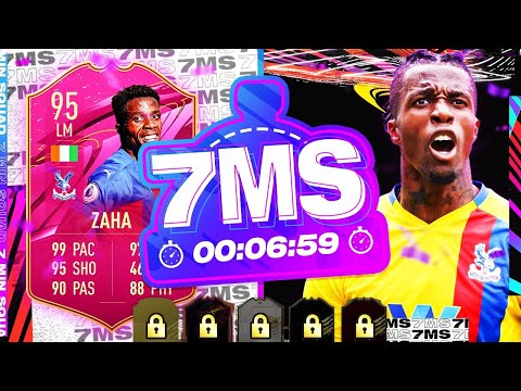 DREAM CARD! 95 FUTTIES WILFRIED ZAHA 7 MINUTE SQUAD BUILDER - FIFA 21 ULTIMATE TEAM