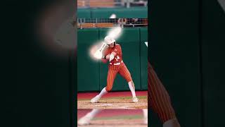 Beautiful Swing- Texas Longhorns Softball #hittinginstruction #baseballtechnique #hitting #mlb