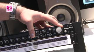 Video thumbnail for M-Audio M-Track Eight - NAMM 2014 by Bax-shop | Bax Music Goes