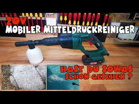 Was ist das ? Lidl - PARKSIDE® Akku-Druckreiniger PDRA 20-Li A1