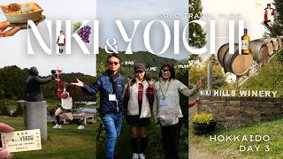 HOKKAIDO VLOG DAY 3 in NIKI & YOICHI 🇯🇵🩵 | Best Sushi, Winery Tour, & Nikka Whisky distillery!!