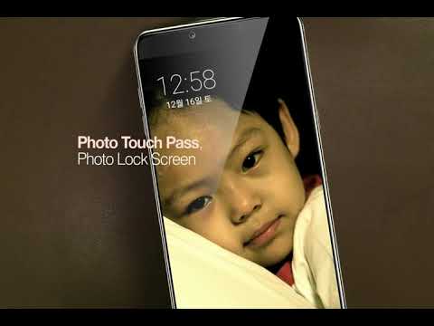 Touch Lockscreen photopassword Video