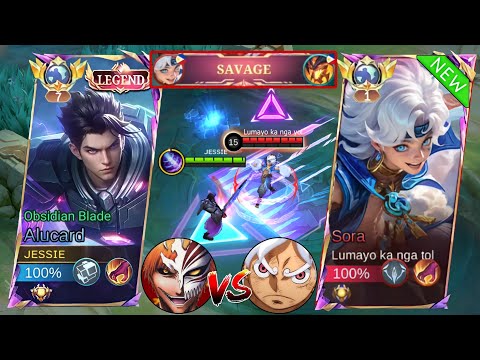 GLOBAL ALUCARD VS TOP 1 GLOBAL SORA! | ICHIGO KUROSAKU VS MONKEY D. LUFFY!🔥 | WHO WILL WIN? | MLBB
