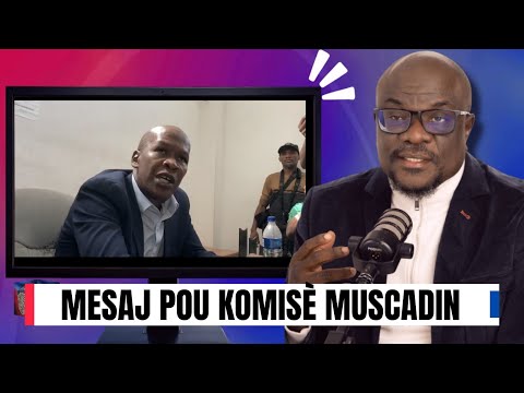 FLASH! Apèl peye pou Komisè Musacdin sou denye deklarasyon li fè li pa bezwen prezidan - Guerrier H.
