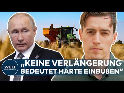 PUTIN STEIGT AUS GETREIDEABKOMMEN AUS: Drohende Hungersnot? Das würde das Aus für die Welt bedeuten