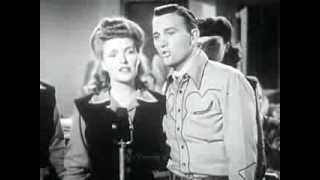 JIMMY WAKELY.  You Are My Sunshine. 1944 Country and Western Performance.