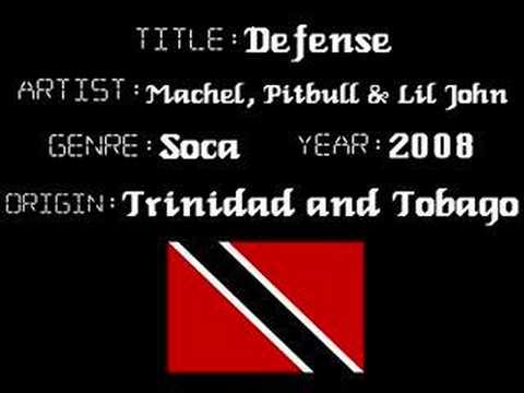 Machel, Pitbull & Lil John - Defense - Soca/Reggaeton Music