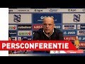 Persconferentie sc Heerenveen - FC Groningen