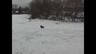 Sledding on the Flexible Flyer