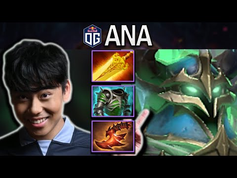 OG.ANA SMURF WRAITH KING WITH SWIFT BLINK - DOTA 2 7.30E GAMEPLAY