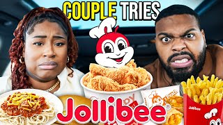 WE TRIED JOLIBEE FOR THE FIRST TIME!