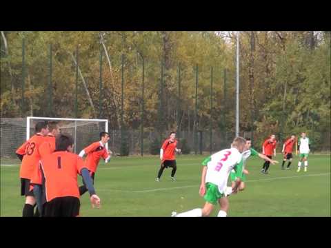 JUNIORZY Czarni Sosnowiec 11 kolejka z Zagłębiem Sosnowiec jesień 2015r.