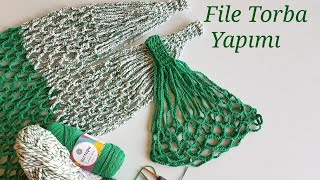File Torba Yapımı / Alışveriş Filesi