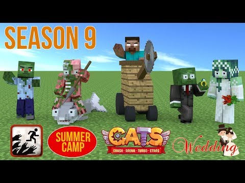 Monster School : SEASON 9 ALL EPISODE - Minecraft Animation