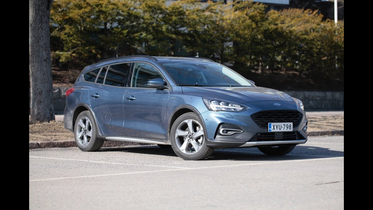 Koeajossa uusi Ford Focus Active Wagon (Teknavi 2019)