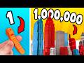 1 To 1 000 000 Piece Lego Builds