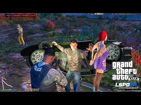 GTA 5 LSPDFR 0.3.1 - EPiSODE 26 - LET'S BE COPS - MILITARY PATROL (GTA 5 PC POLICE)