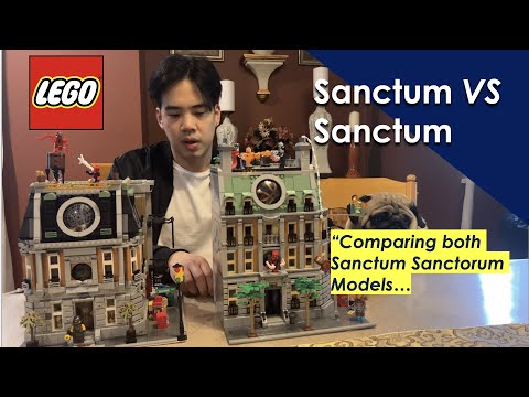 Comparing Two LEGO Sanctum Sanctorum Models!