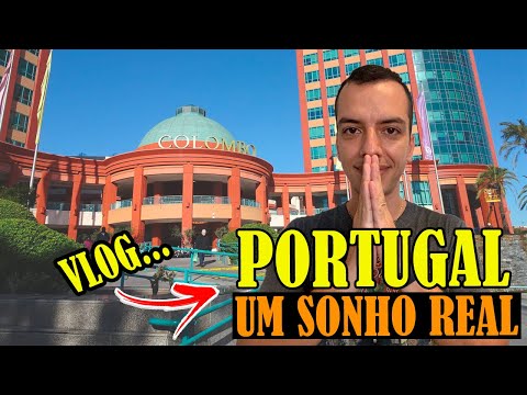 CONHEÇAM O CENTRO COMERCIAL COLOMBO E A ESTAÇÃO DE METRO, MINHA ROTINA EM LISBOA- MORAR EM PORTUGAL