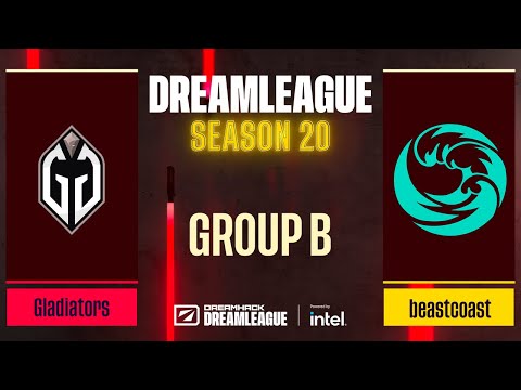 Dota2 - Gladiators vs beastcoast - Game 1 - DreamLeague Season 20 - Group B